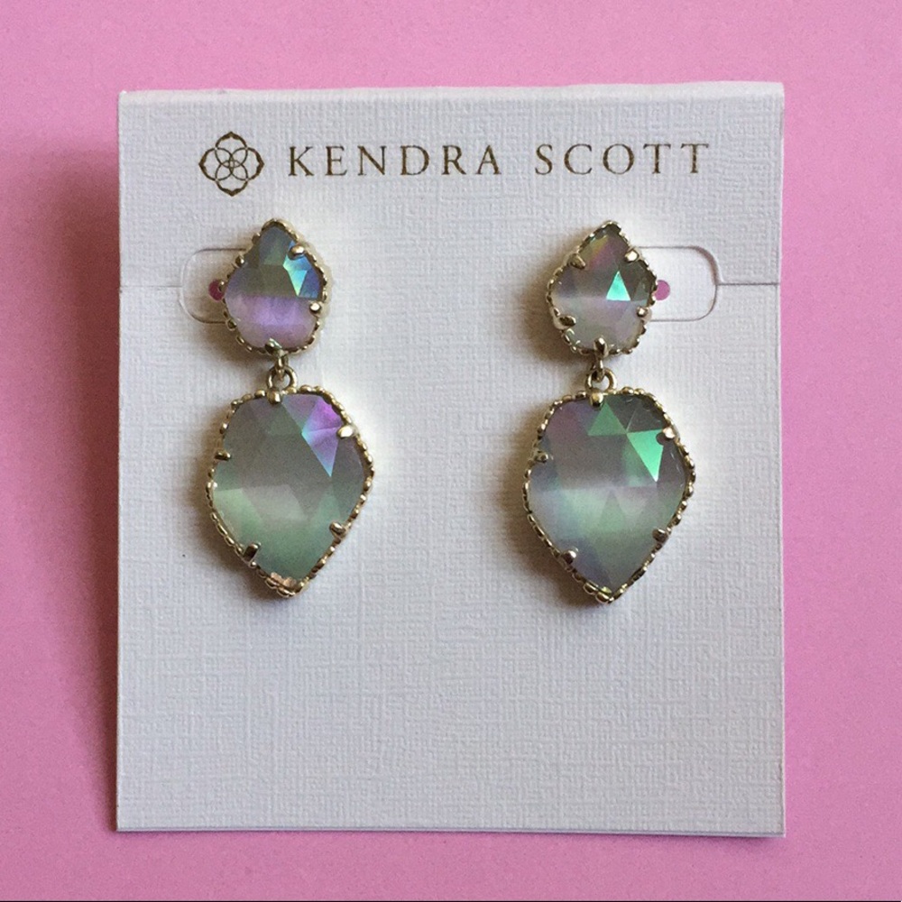 Kendra Scott Iridescent Slate 'Quincy' Earrings